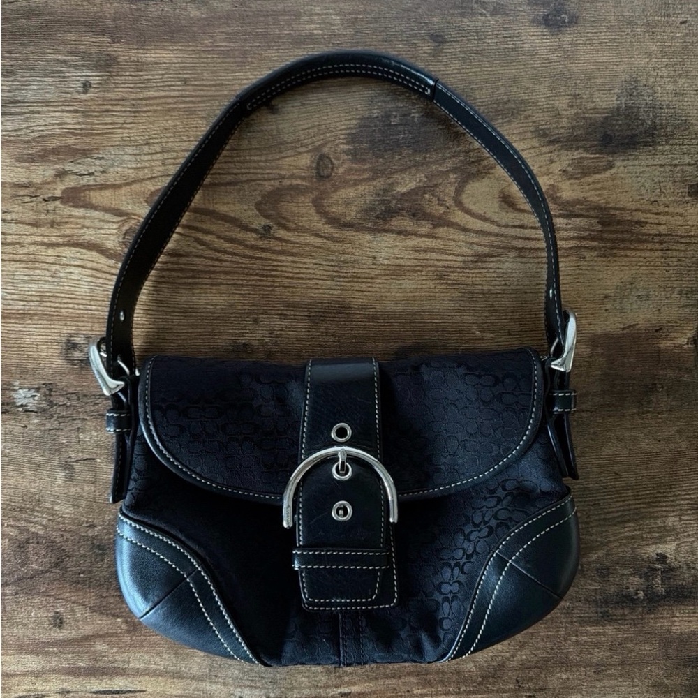 Vintage coach shoulder bag